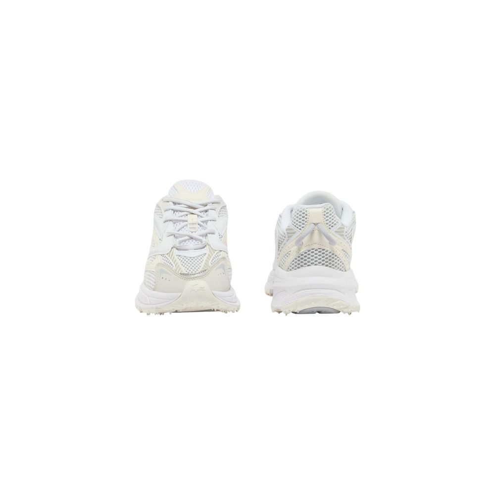Lacoste White Recycled Athletic Sneakers