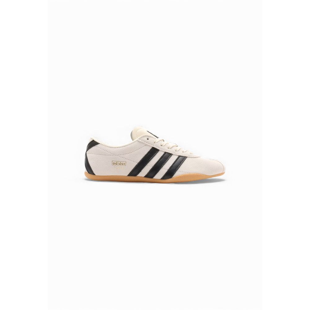Adidas Originals Black And White Suede Leather Athletic Sneakers