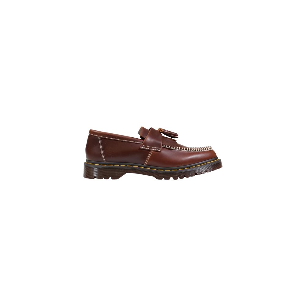 Dr. Martens Brown Leather Slip-On Loafers