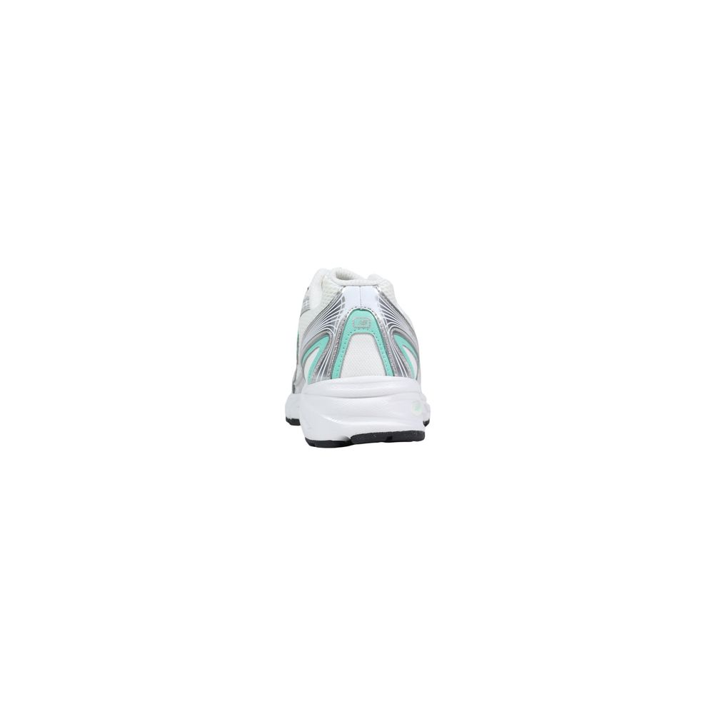 New Balance Silver Synthetic Athletic Sneakers