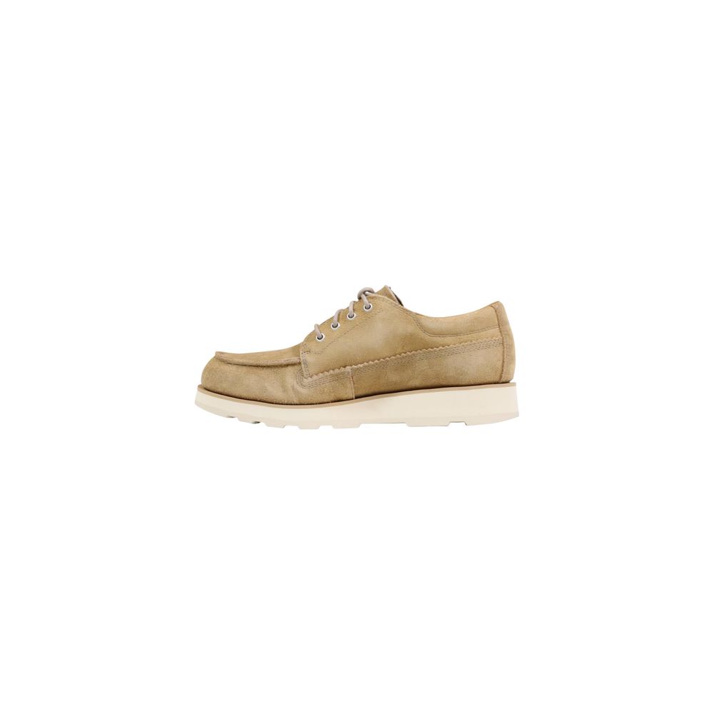Timberland Beige Suede Leather Slip-On Loafers