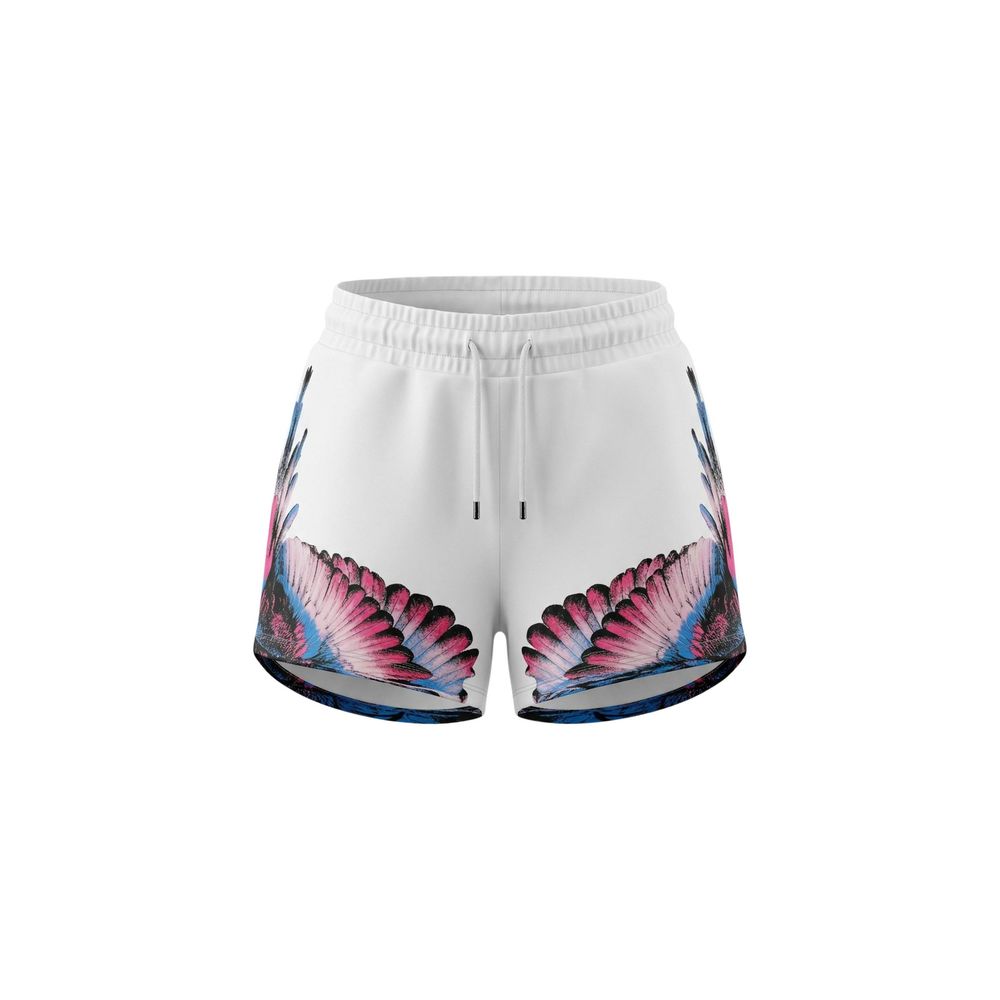 New County of Milan White Cotton Short And Mini Shorts
