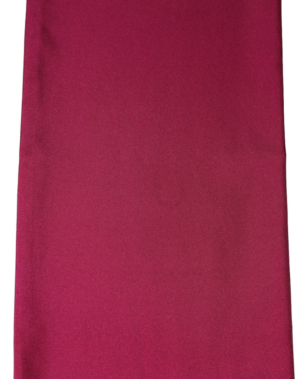 Pre-Owned Dolce & Gabbana Men Burgundy Silk Fringed Lace Stole Scarf - New with Defect