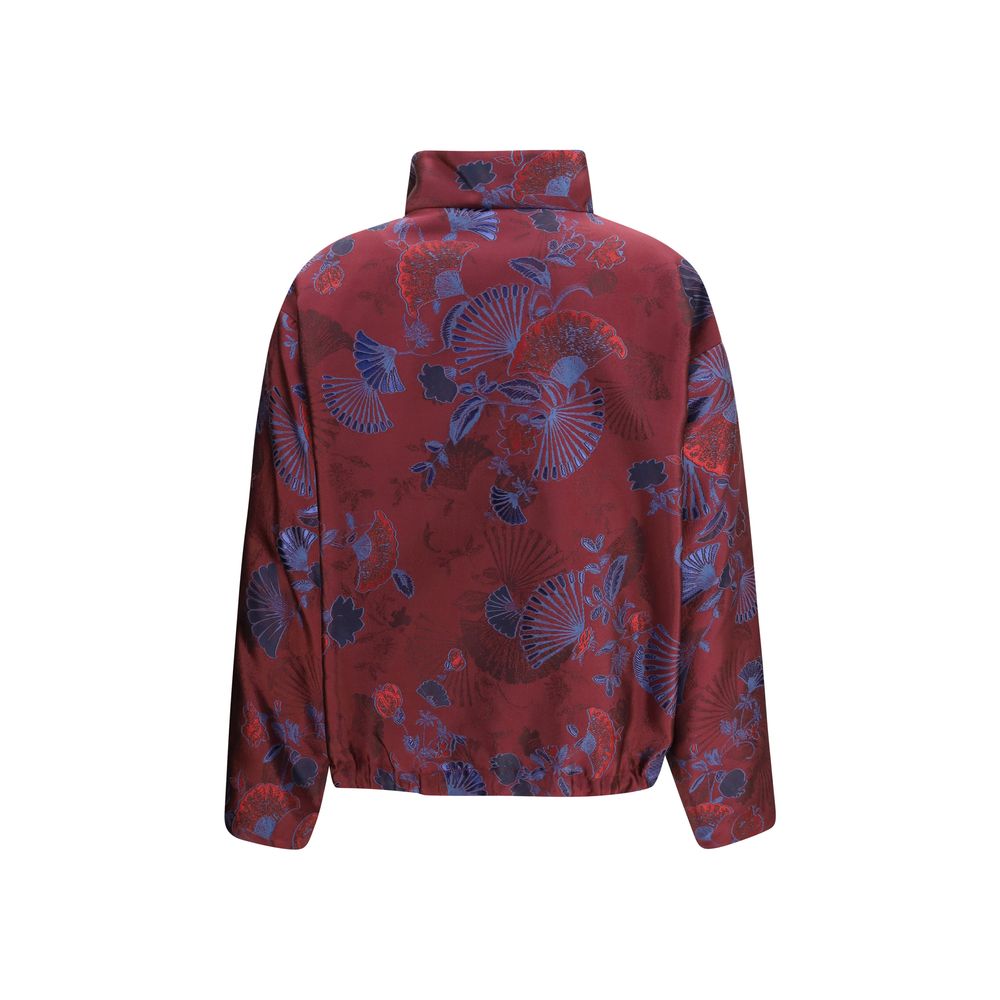 Giorgio Armani Bordeaux Full-Length Jacket