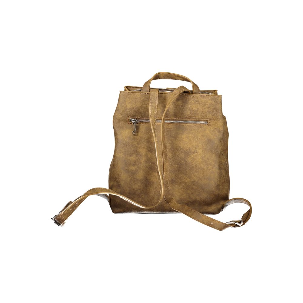 Desigual Brown Women's Backpack for Trendy Adventures