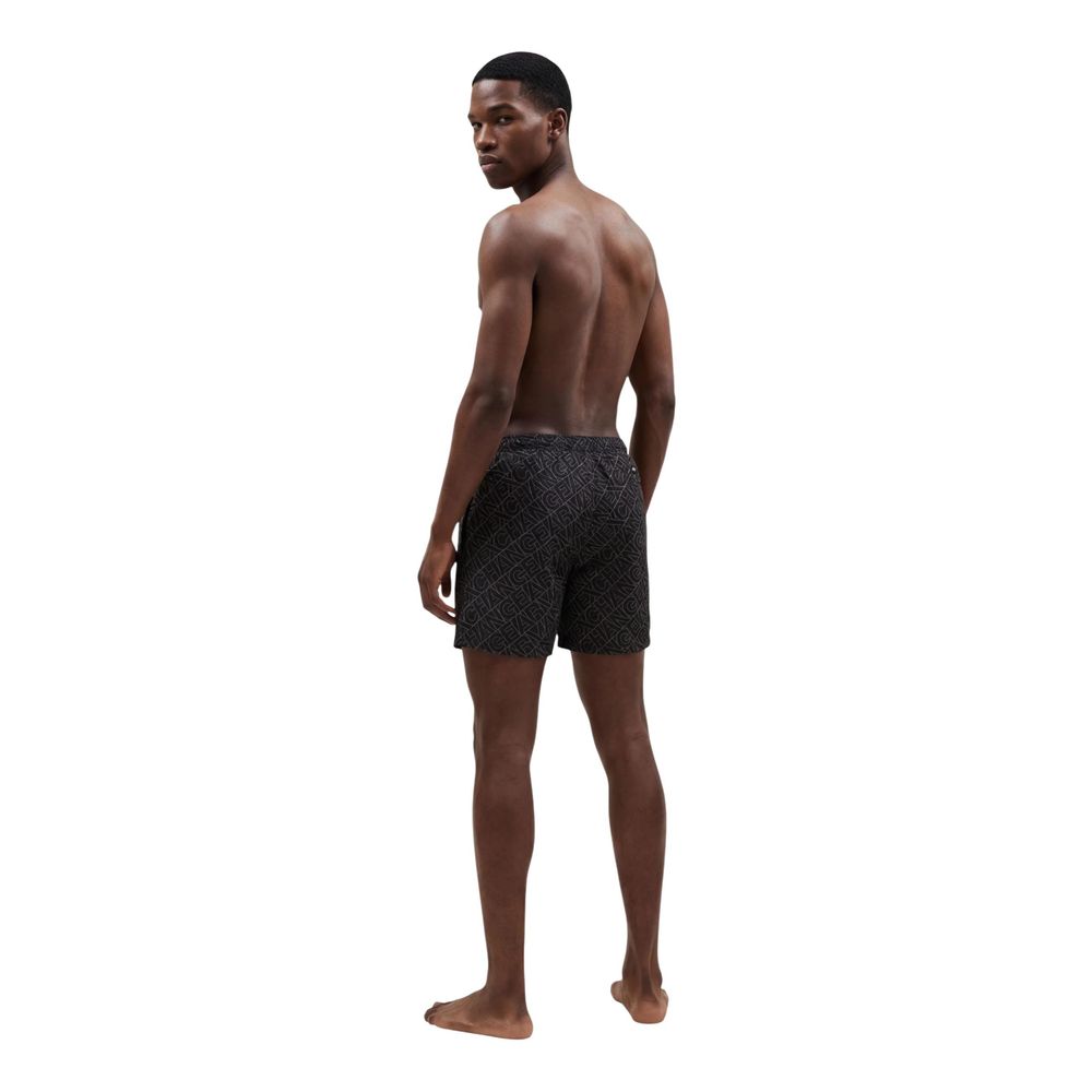 Armani Exchange Black Swim Shorts