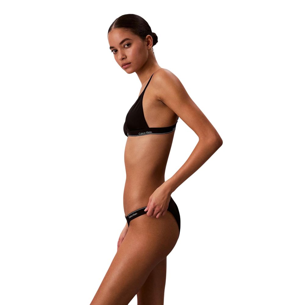Calvin Klein Jeans Black Recycled Bikini