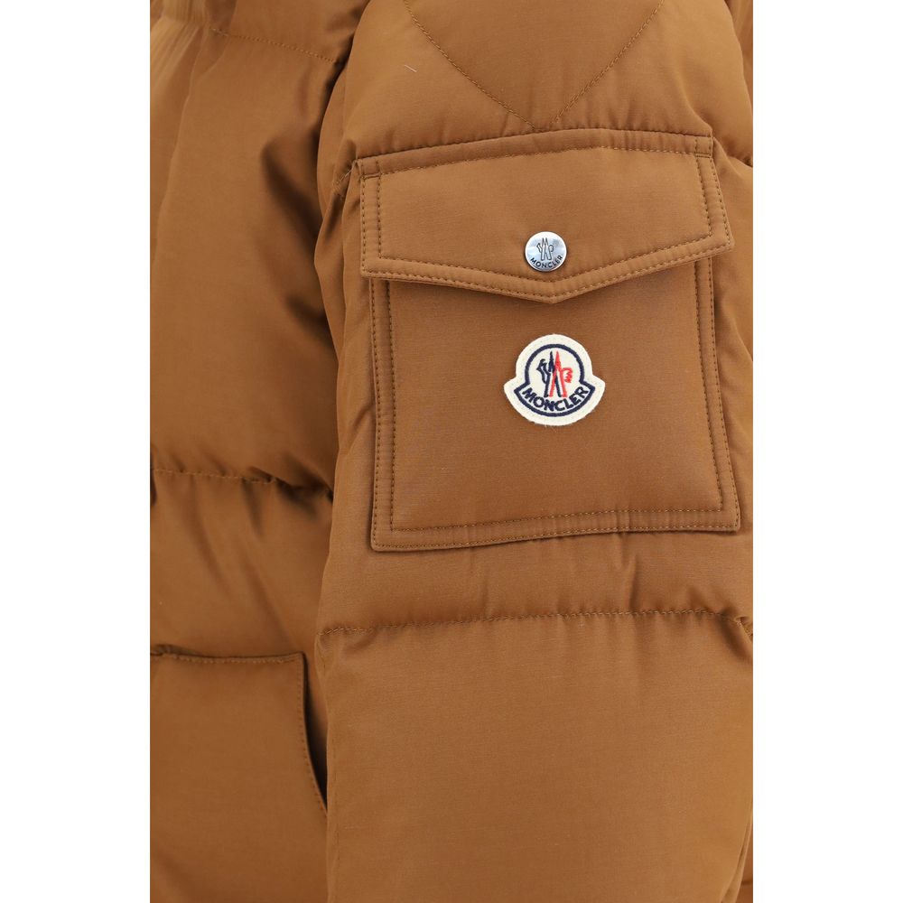 New Moncler Brown Full-Length Jacket