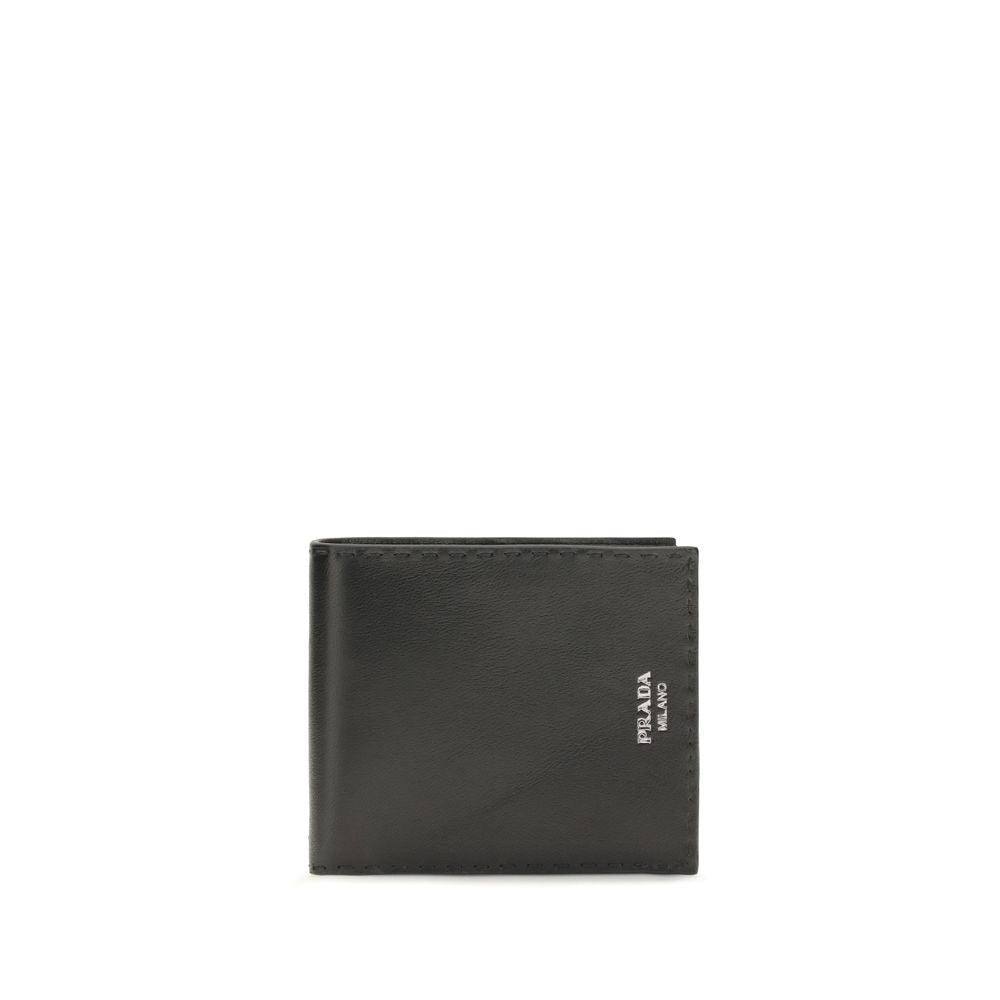 Prada Black Leather Wallet