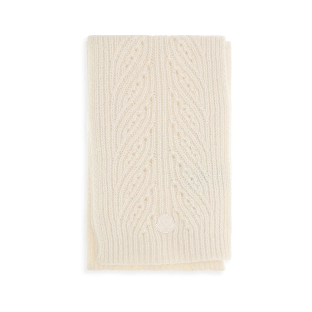 Moncler Beige Wool Foulard