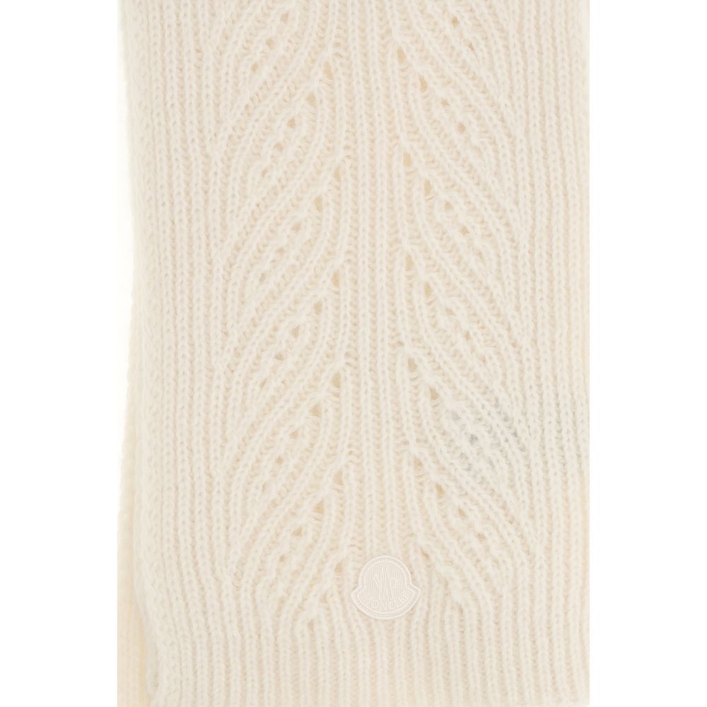 Moncler Beige Wool Foulard
