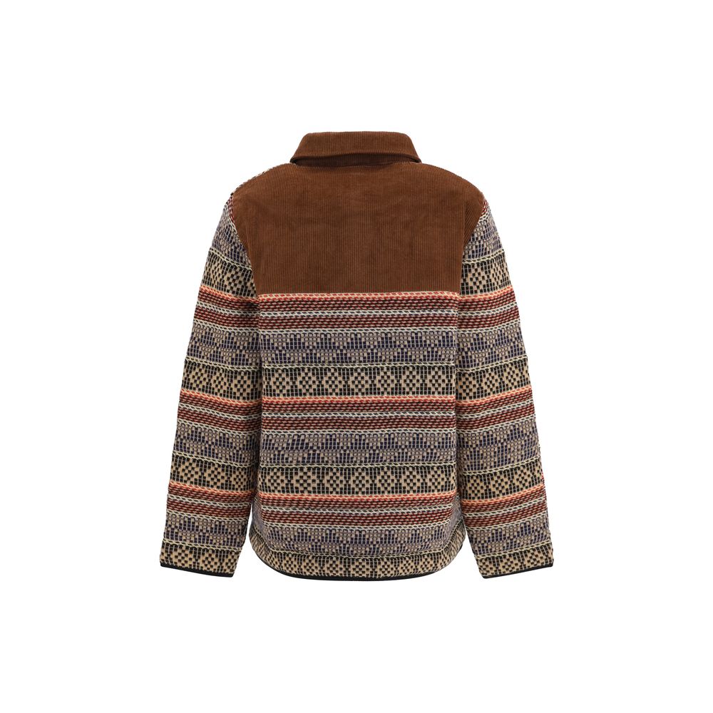 Guest in Residence Brown Wool Full-Length Jacket
