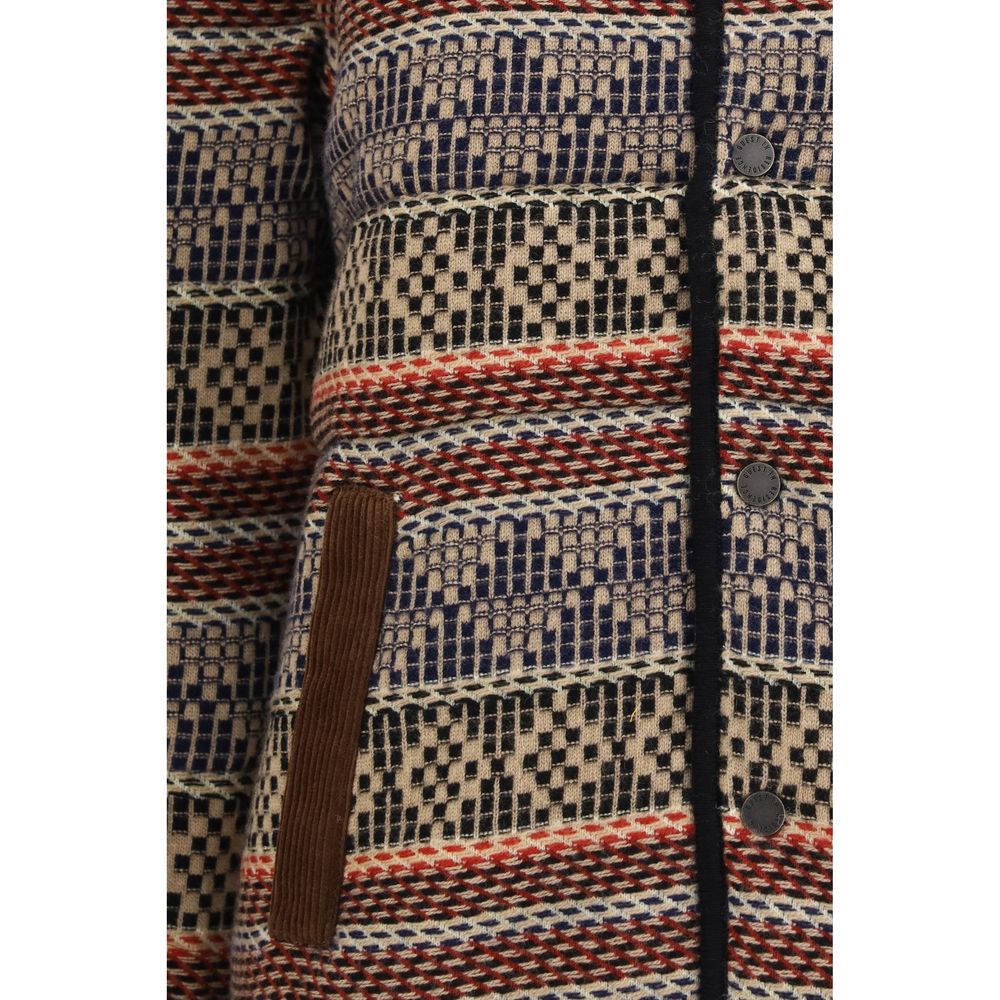 Guest in Residence Brown Wool Full-Length Jacket