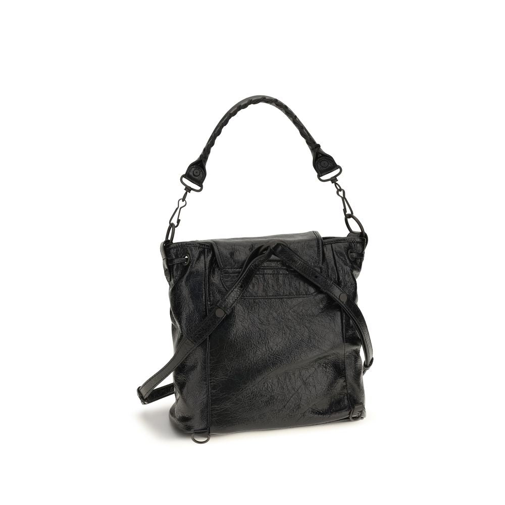 Balenciaga Black Aries Backpack
