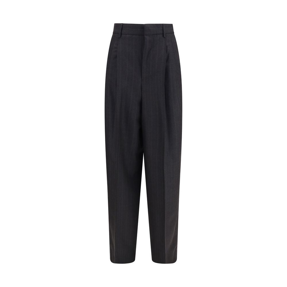 Ami Paris Black Wool Dress Pants