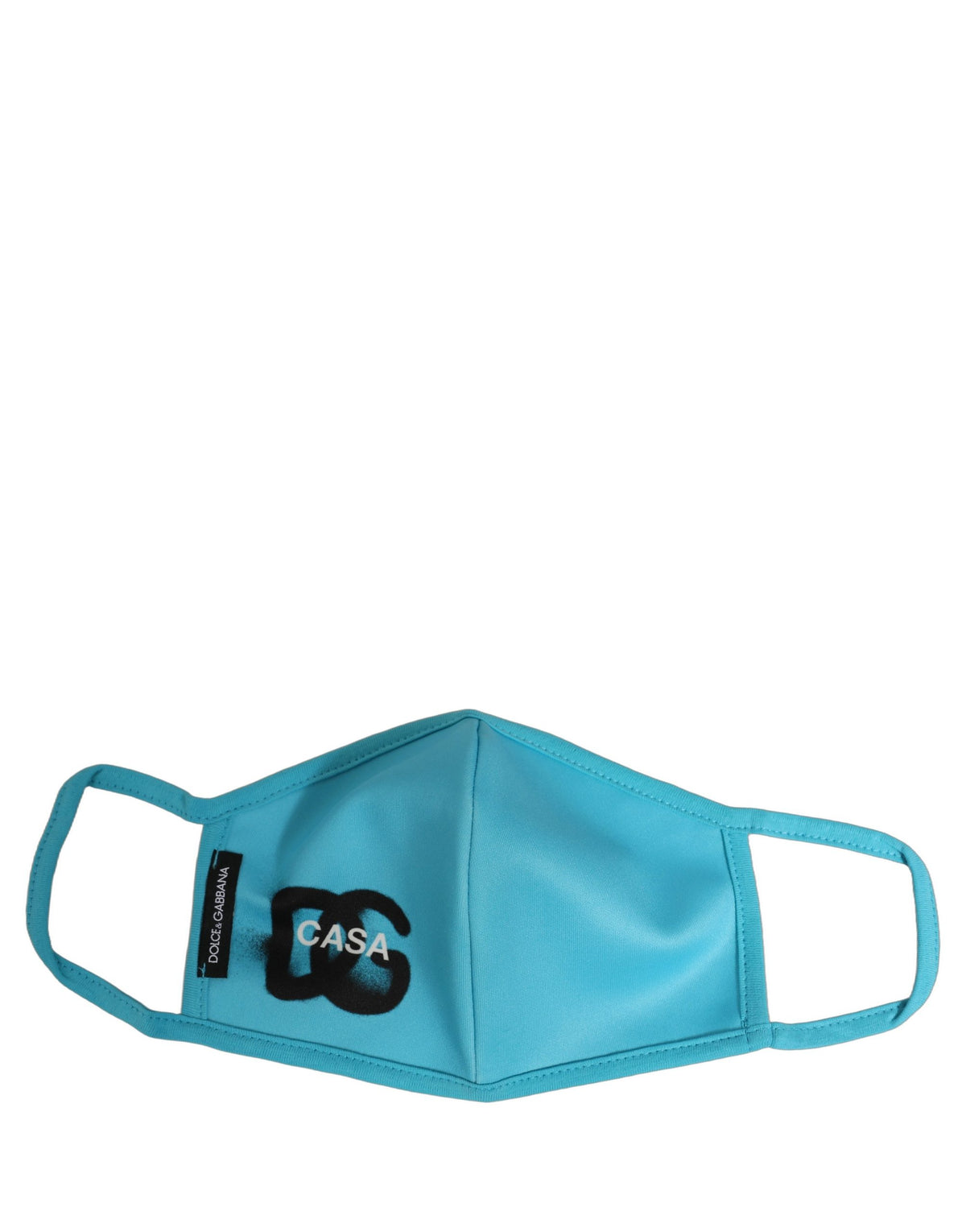 Dolce & Gabbana Blue DG CASA Logo Elastic Ear Strap Face Mask