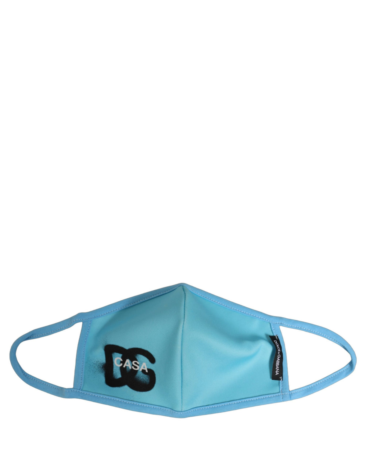 Dolce & Gabbana Blue DG CASA Logo Elastic Ear Strap Face Mask