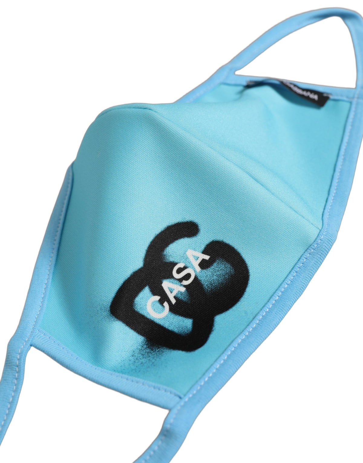 Dolce & Gabbana Blue DG CASA Logo Elastic Ear Strap Face Mask