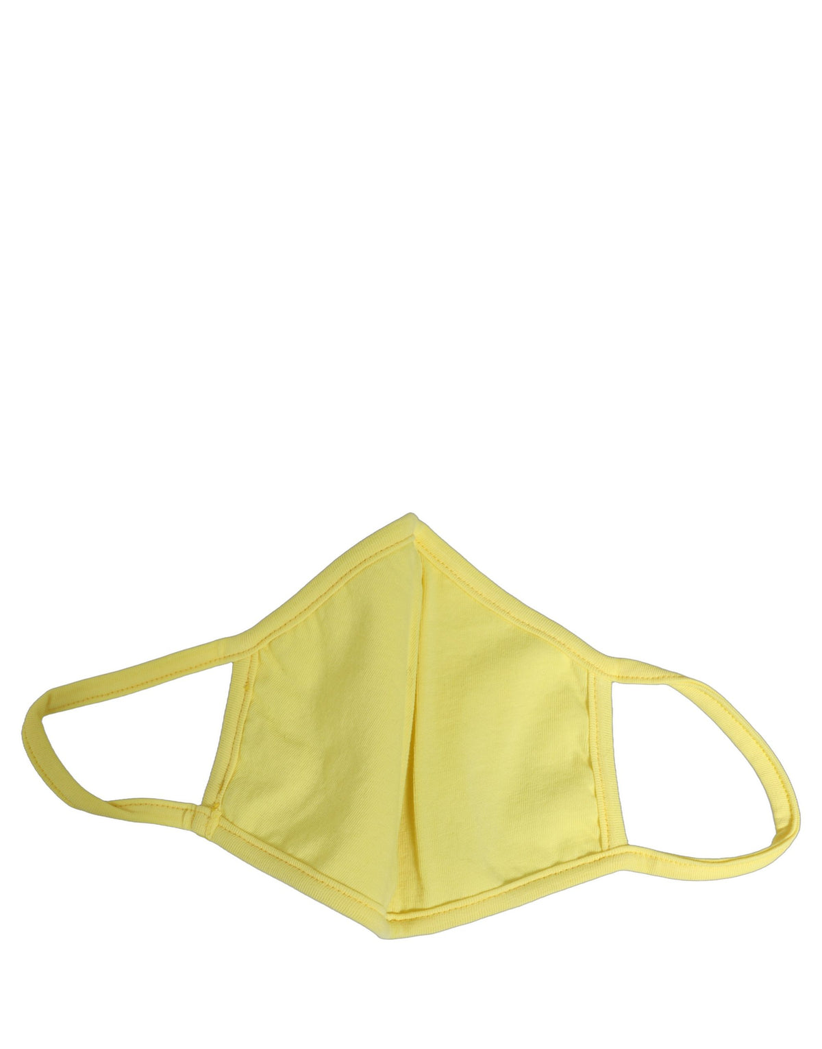 Dolce & Gabbana Yellow DG CASA Logo Elastic Ear Strap Face Mask