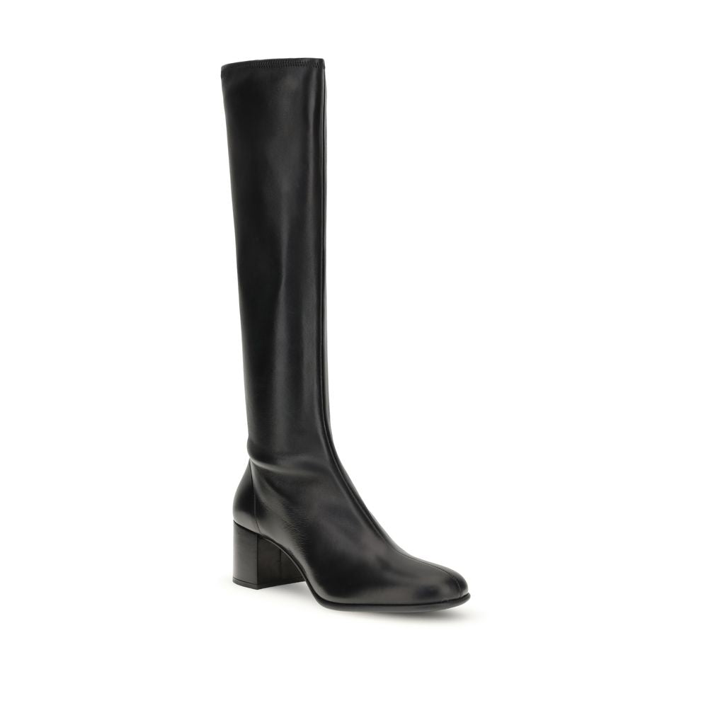 Prada Black Aries Ankle Boots