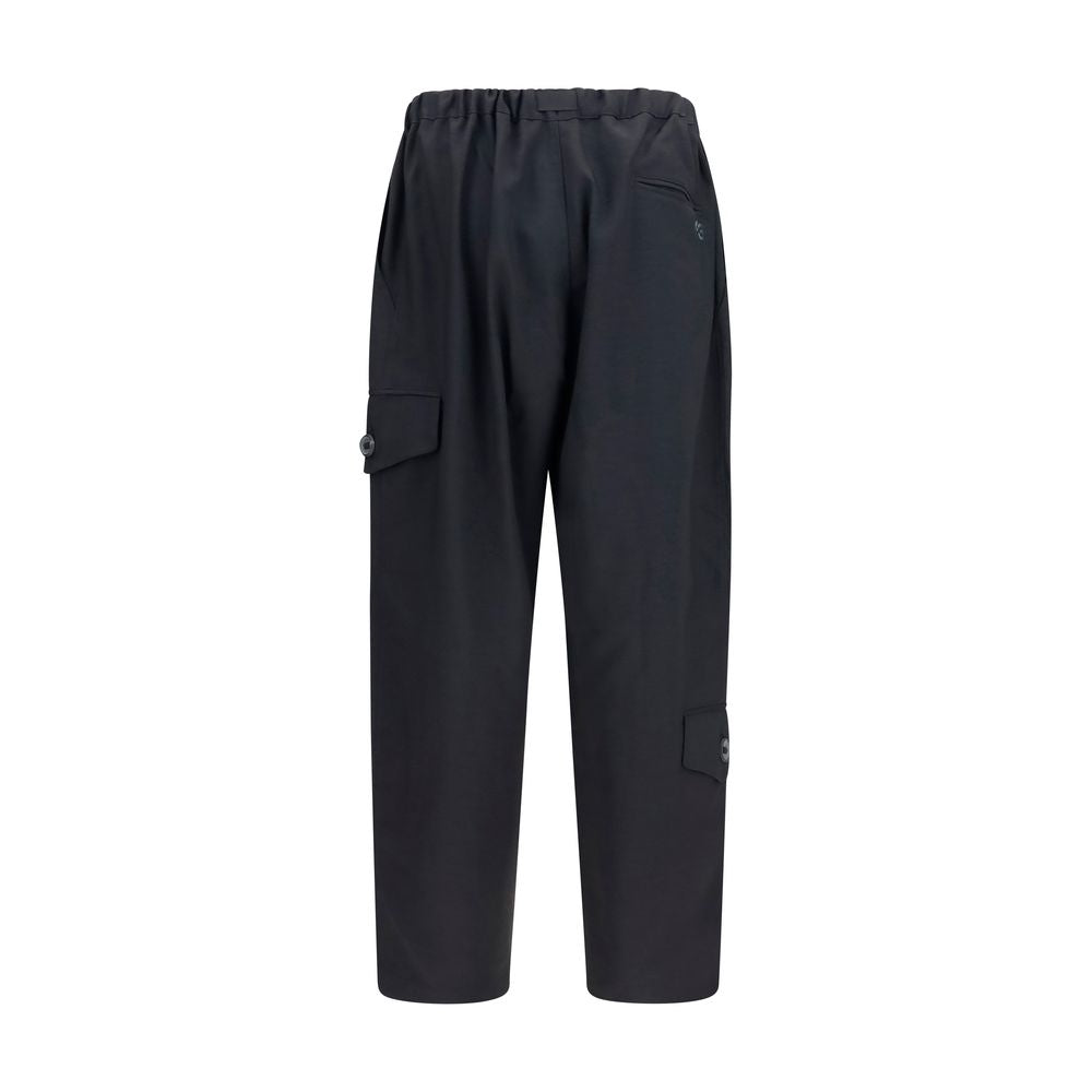 Y-3 Black Athletic Pants