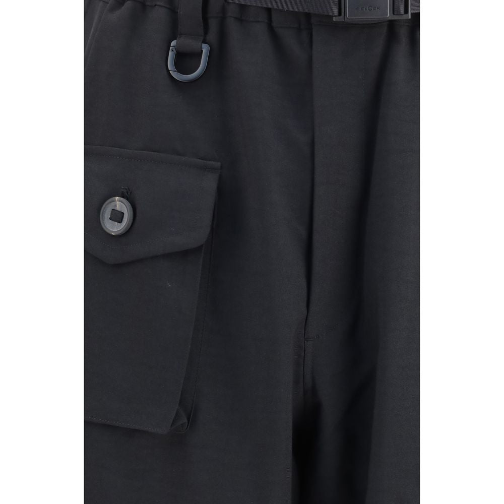 Y-3 Black Athletic Pants