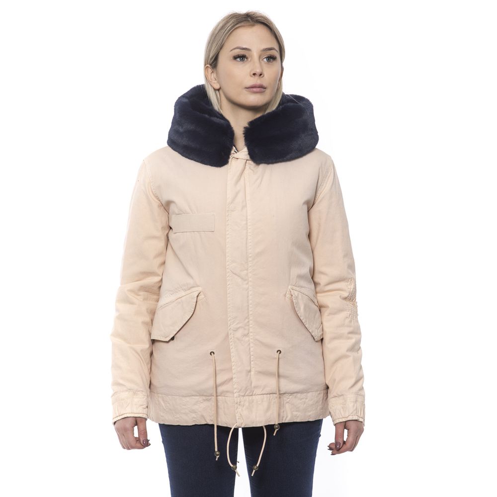 Mr&Mrs Italy Pink Cotton Women Jacket