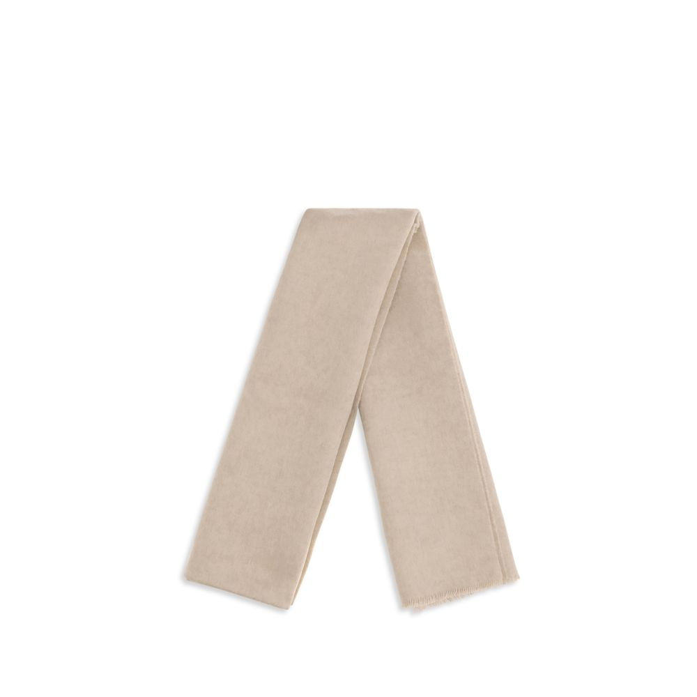New Jacquemus Beige Wool Scarf
