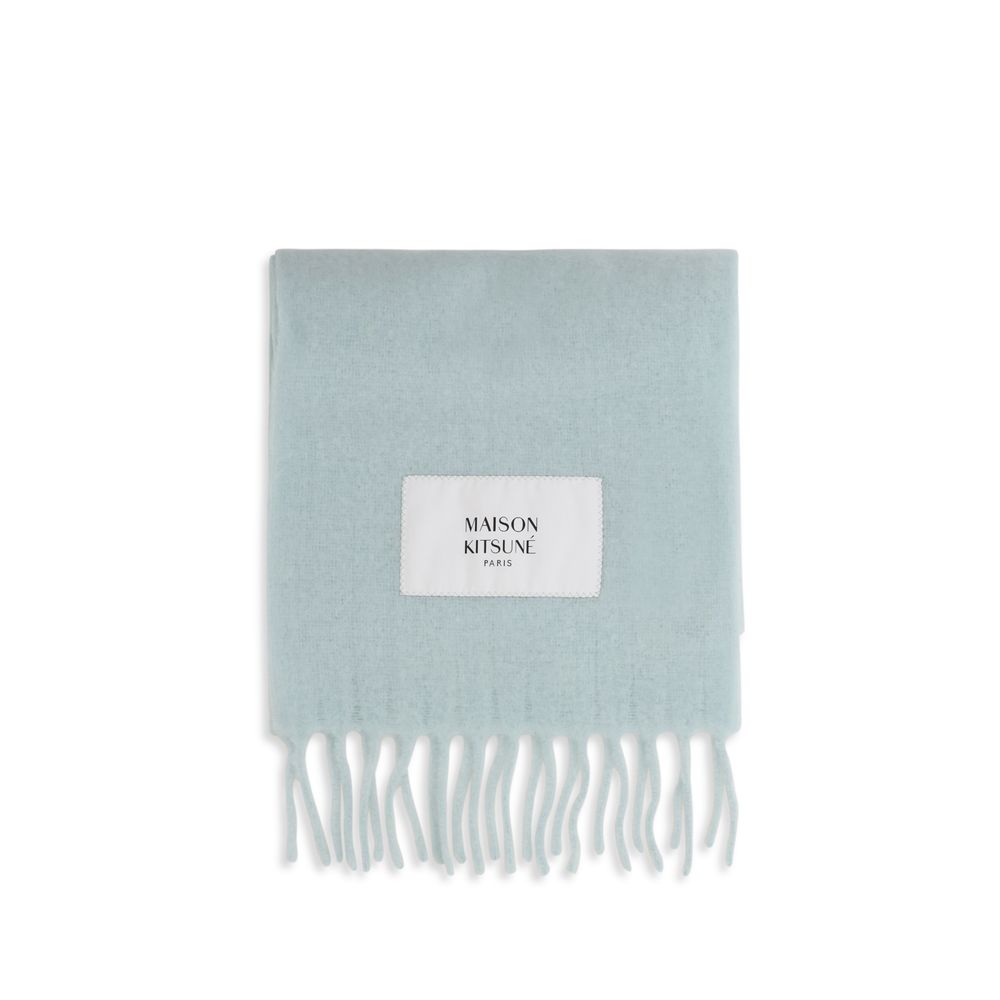 Maison Kitsuné Blue Scarf