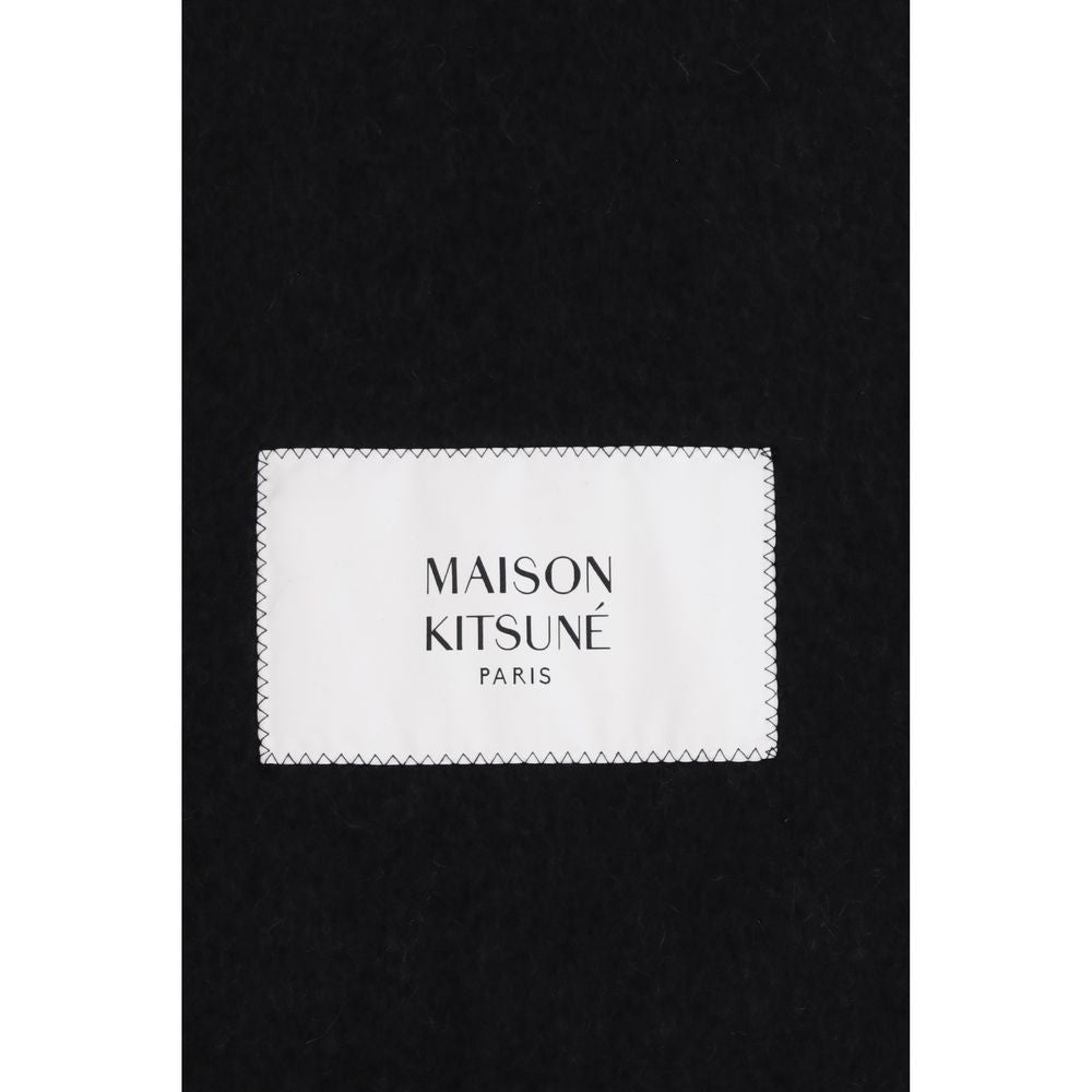 New Maison Kitsuné Black Scarf