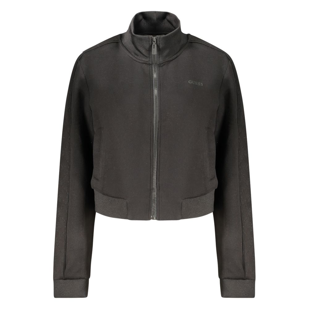 Guess Jeans Black Lyocell Womens Sweatshirt