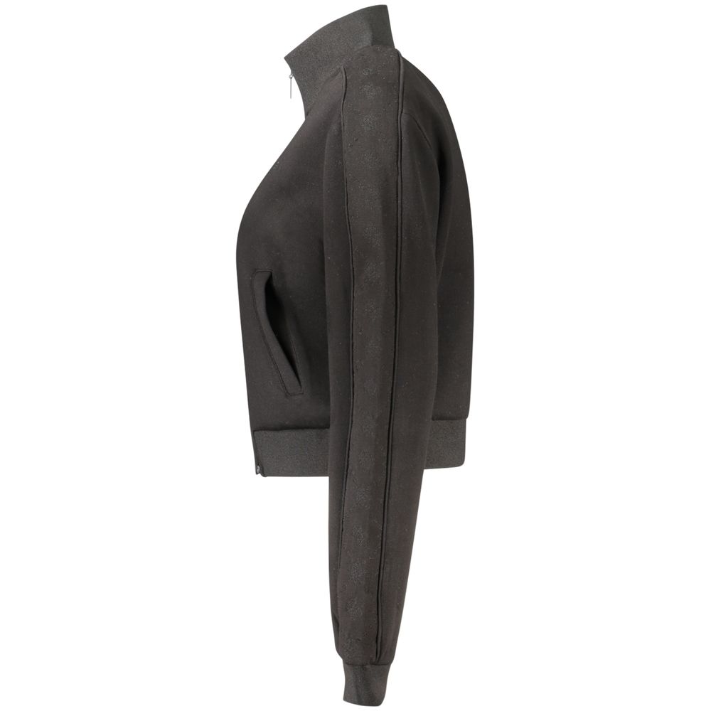 Guess Jeans Black Lyocell Womens Sweatshirt