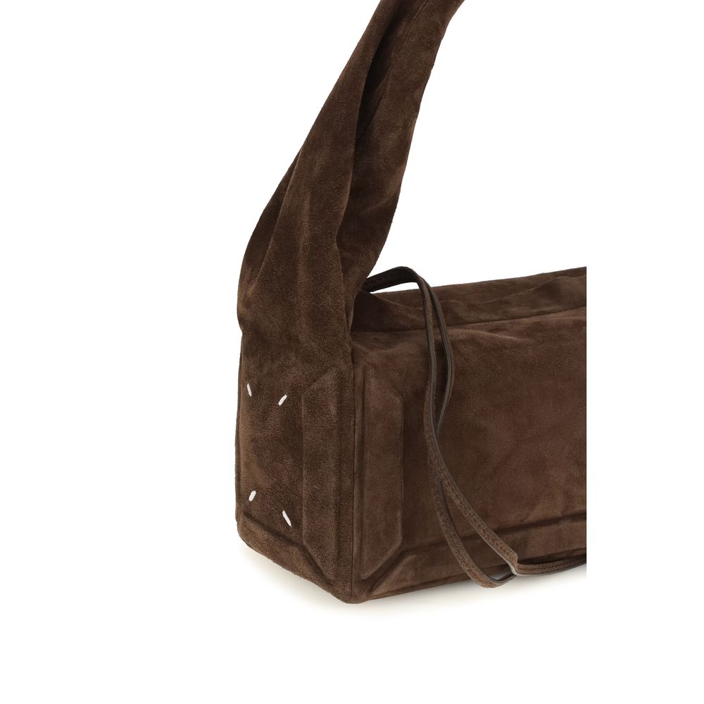 Maison Margiela Brown Leather Shoulder Bag