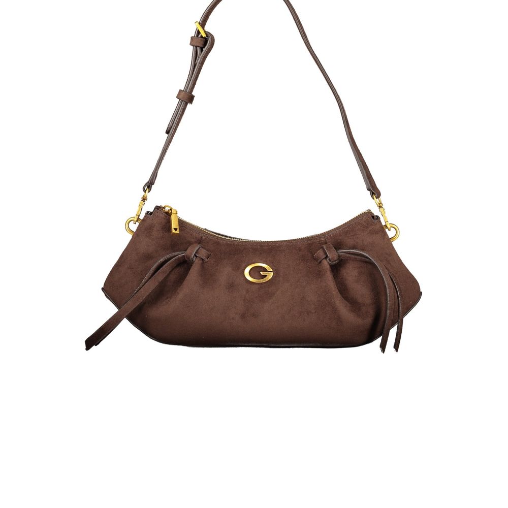 Guess Jeans Marrone Women's Bag With Adjustable Shoulder Handle