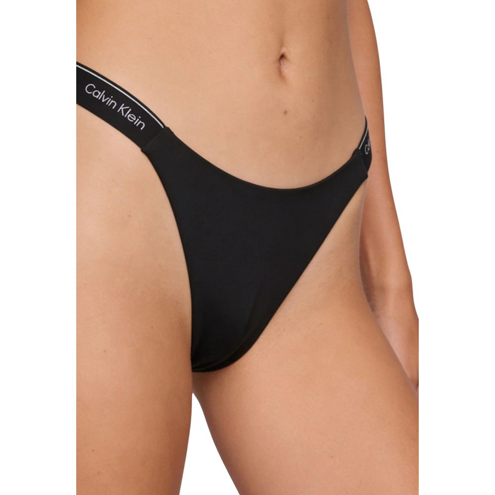 Calvin Klein Jeans Black Recycled Bikini