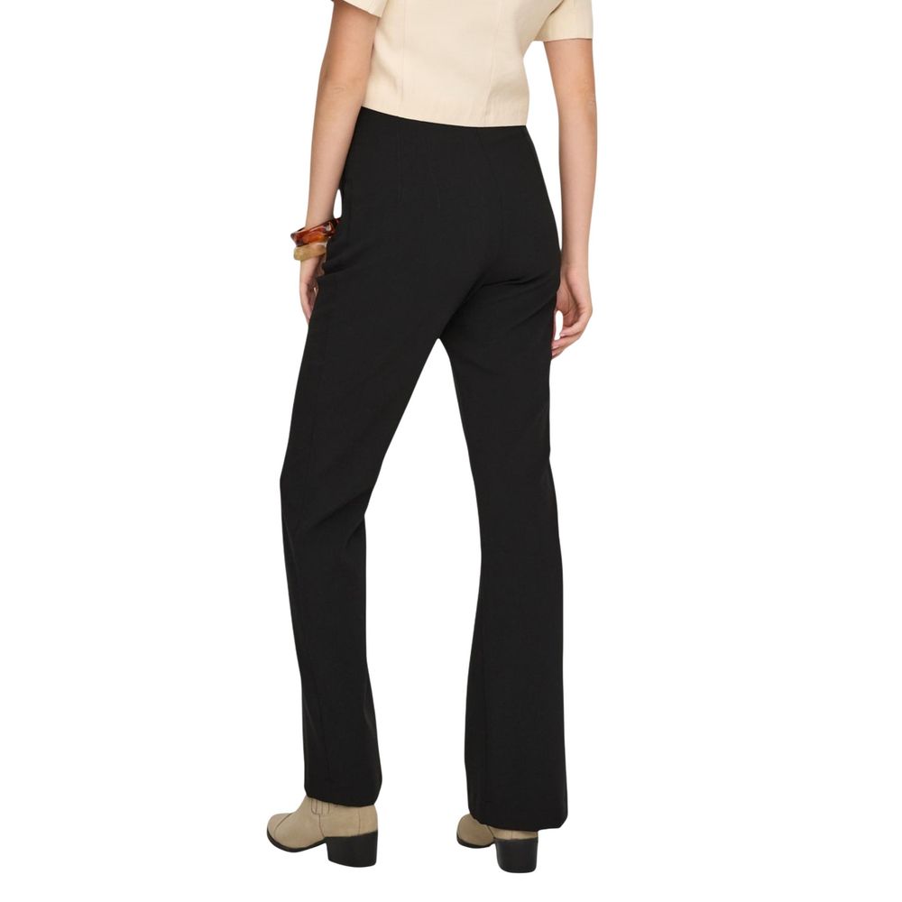 Only Black Recycled Flared Pants