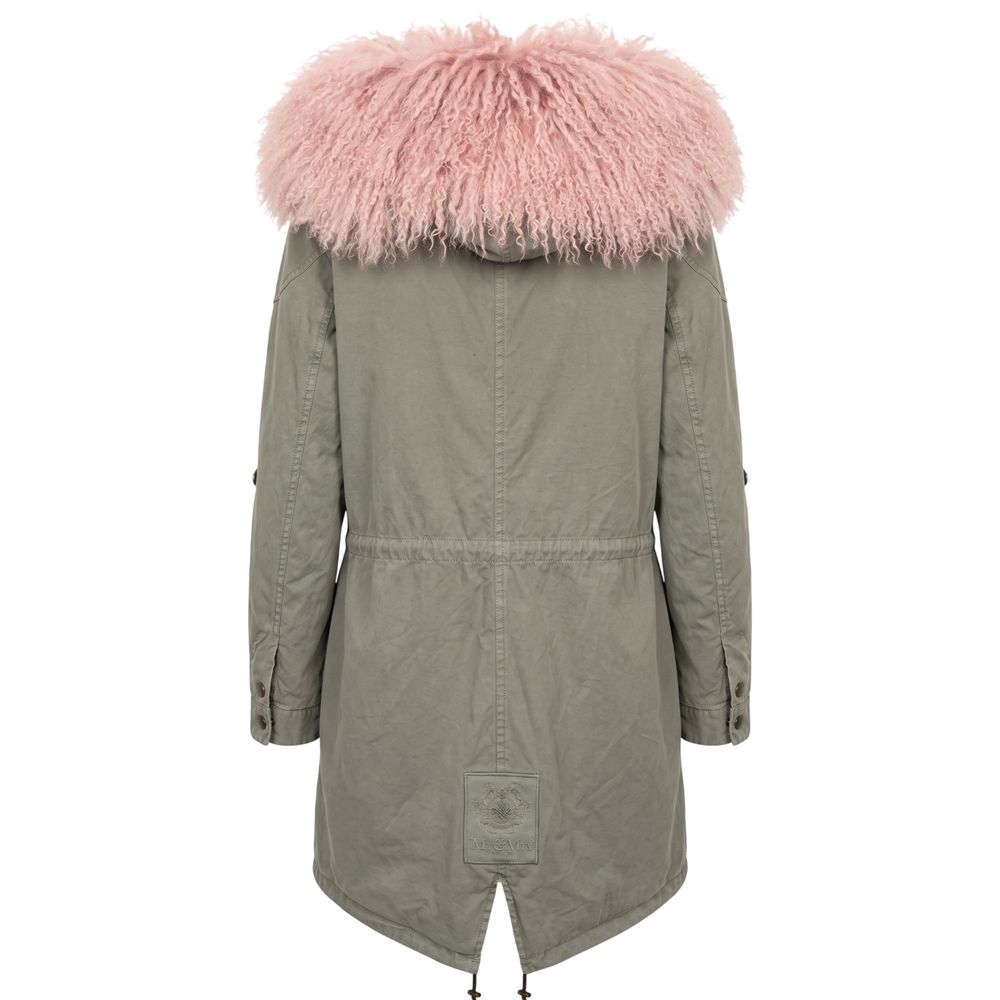Mr&Mrs Italy Pink Cotton Women's Jacket