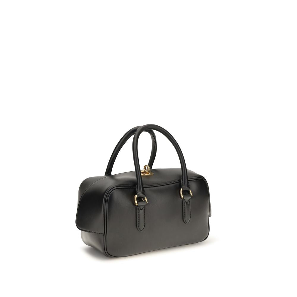 Balenciaga Black Leather Handbag