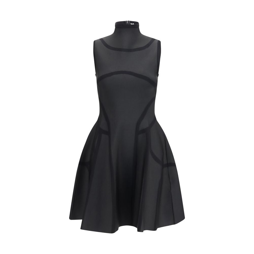 Alexander McQueen Black Cocktail Dress