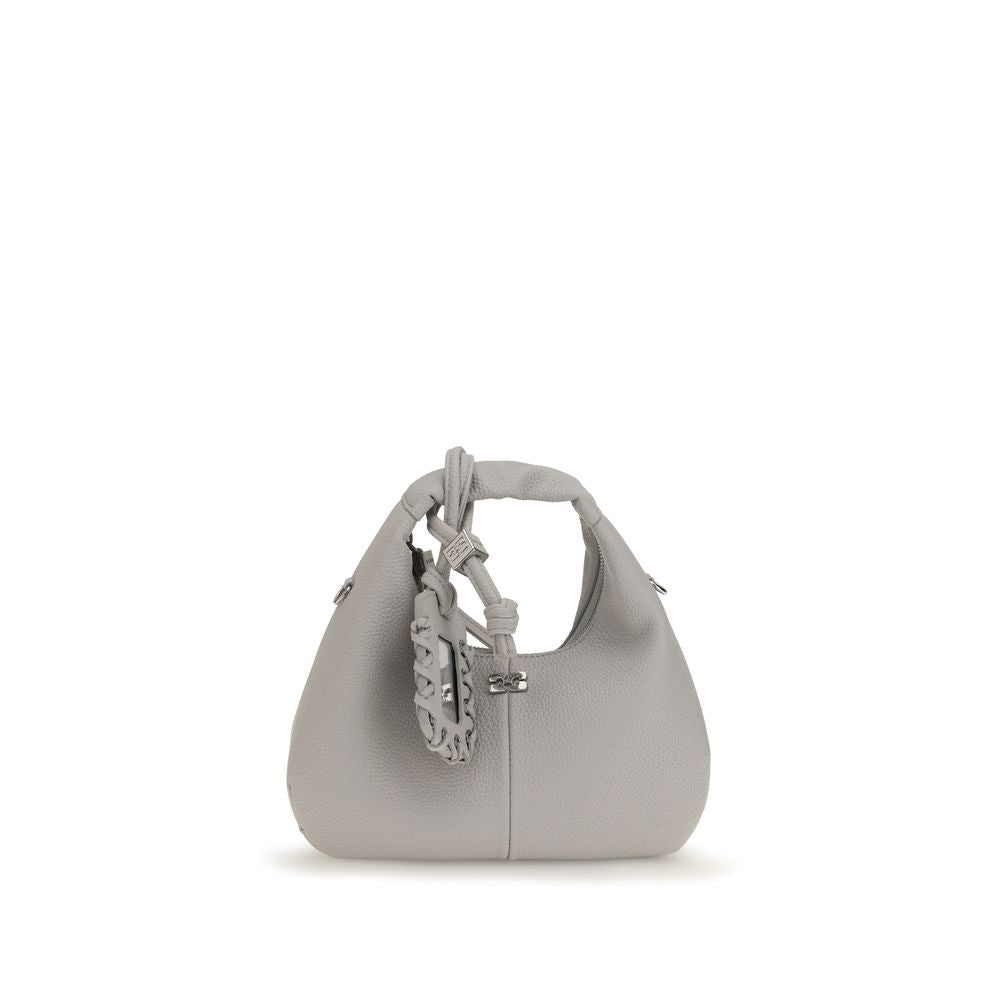 Ganni Gray Shoulder Bag
