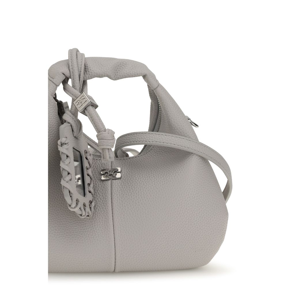 Ganni Gray Shoulder Bag