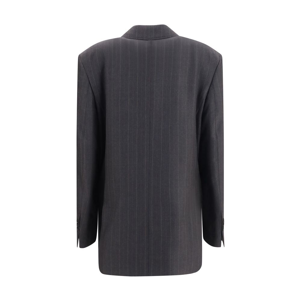 Ami Paris Gray Wool Blazer