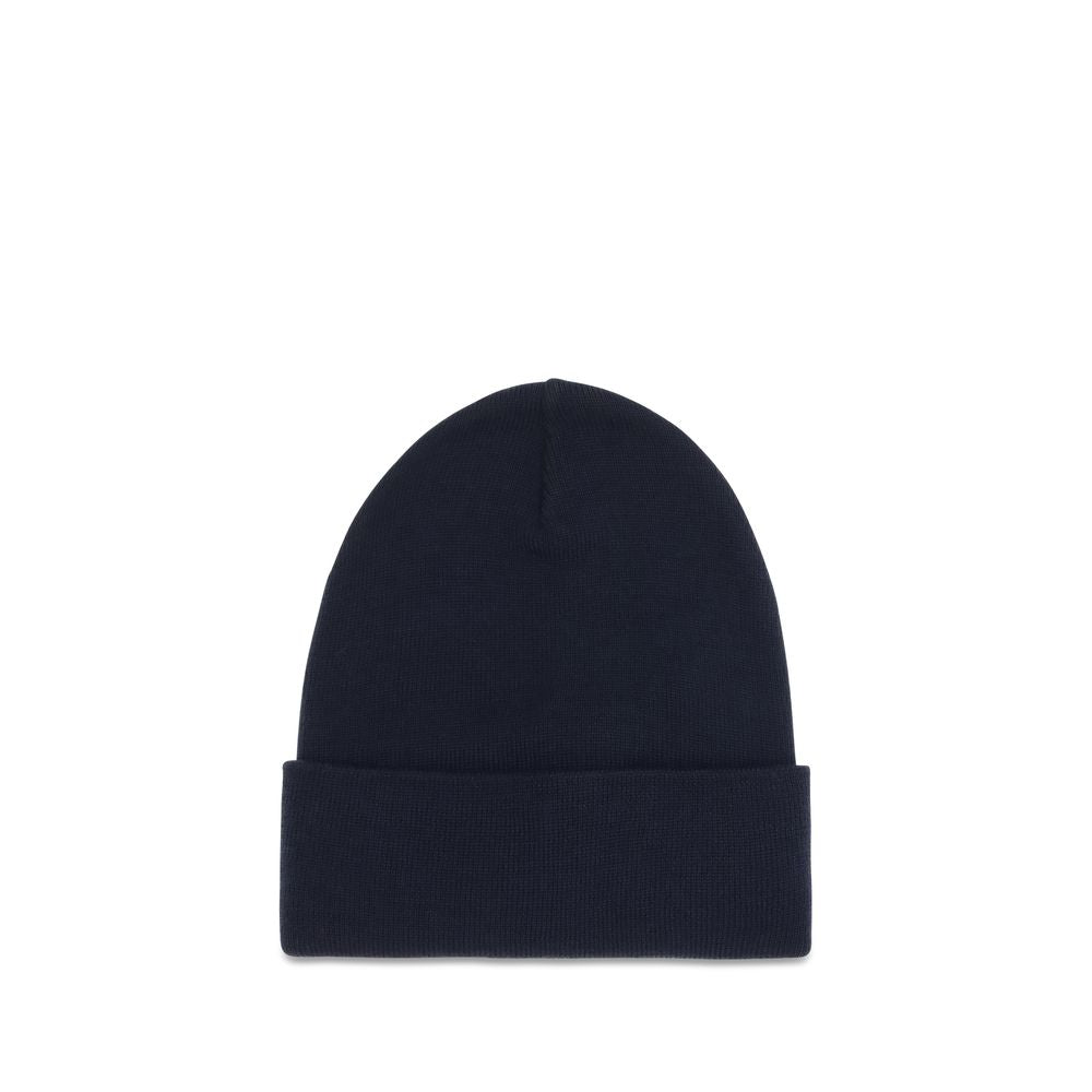Moncler Grenoble Blue Wool Beanie
