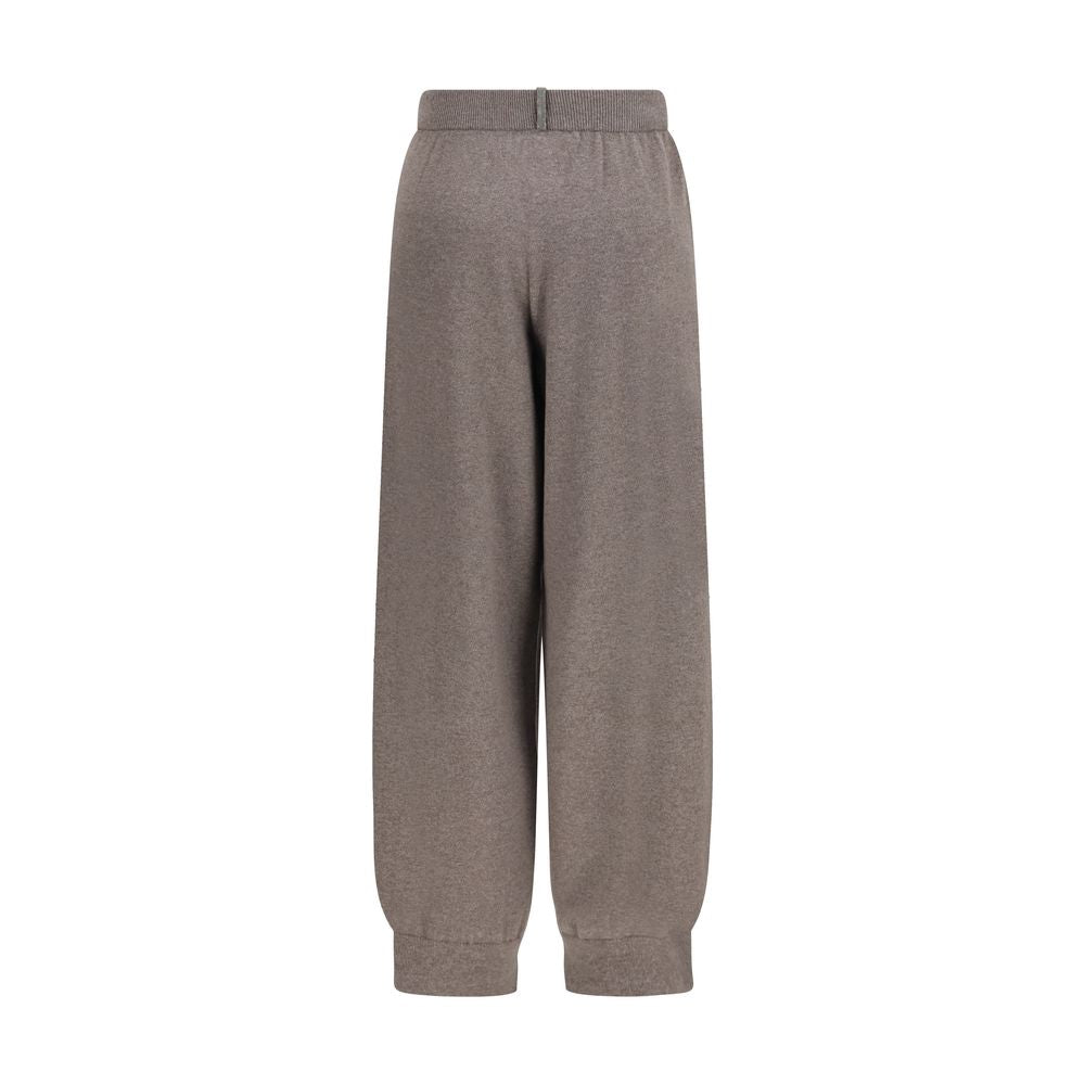 Fabiana Filippi Gray Wool Casual Pants