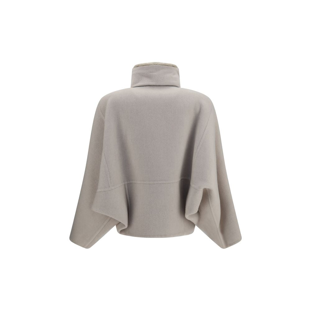 Brunello Cucinelli Gray Wool Jacket