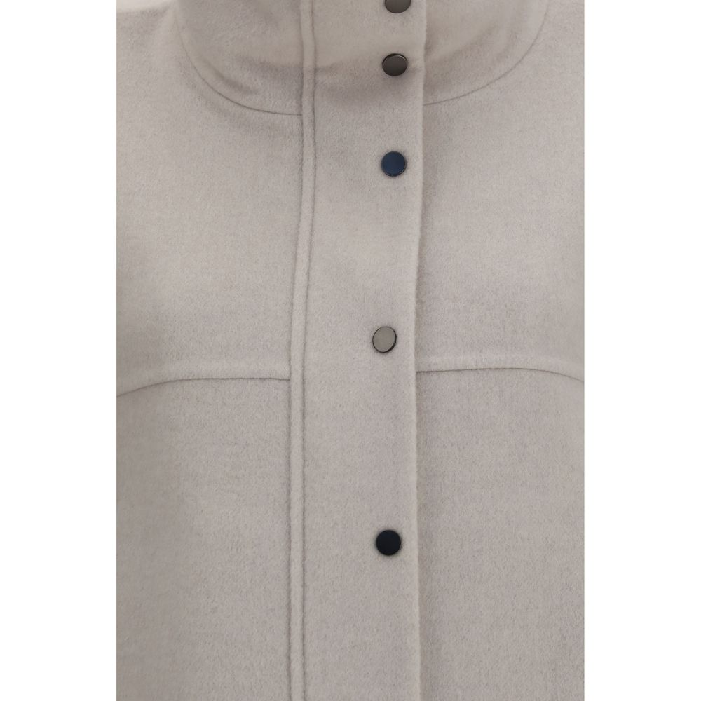 Brunello Cucinelli Gray Wool Jacket