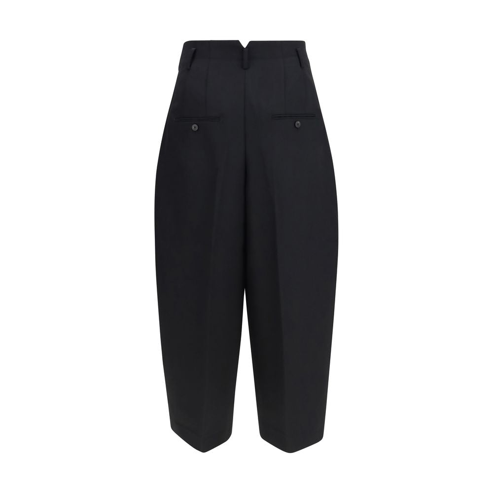 Jacquemus Black Wool Dress Pants