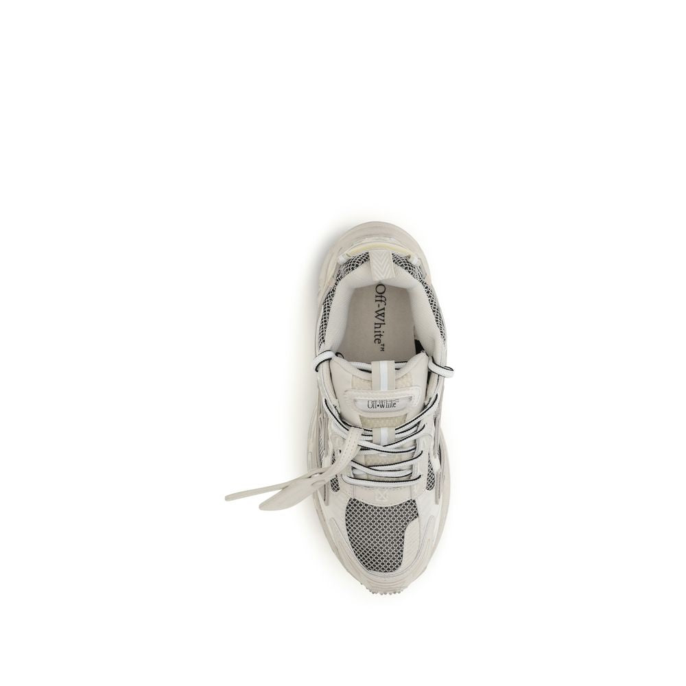 New Off-White Beige Athletic Sneakers
