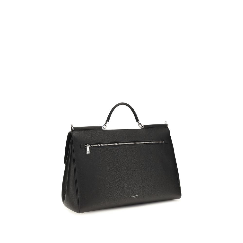 Dolce & Gabbana Black Leather Handbag