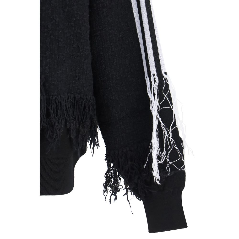 Y-3 Black Wool Sweatshirt
